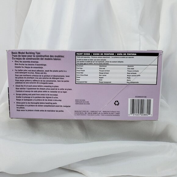 Monogram Purple 1955 Ford F-100 Pickup Street Rod 1/24 MODEL CAR Kit NIOB - Picture 7 of 8